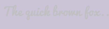 Image with Font Color C0C0C0 and Background Color CBC3D6